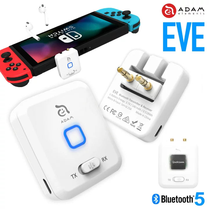 【SWITCH快適セット】C.A.T. 9 ワイヤレス ゲーミングパッド & ADAM Elements EVE【送料無料】