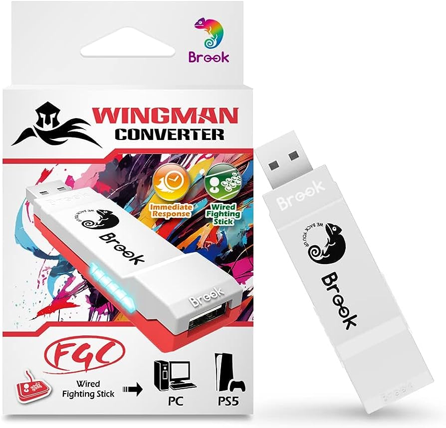 【お買い得セット】EGO アーケードコントローラー with Brook Wingman FGC【送料無料】