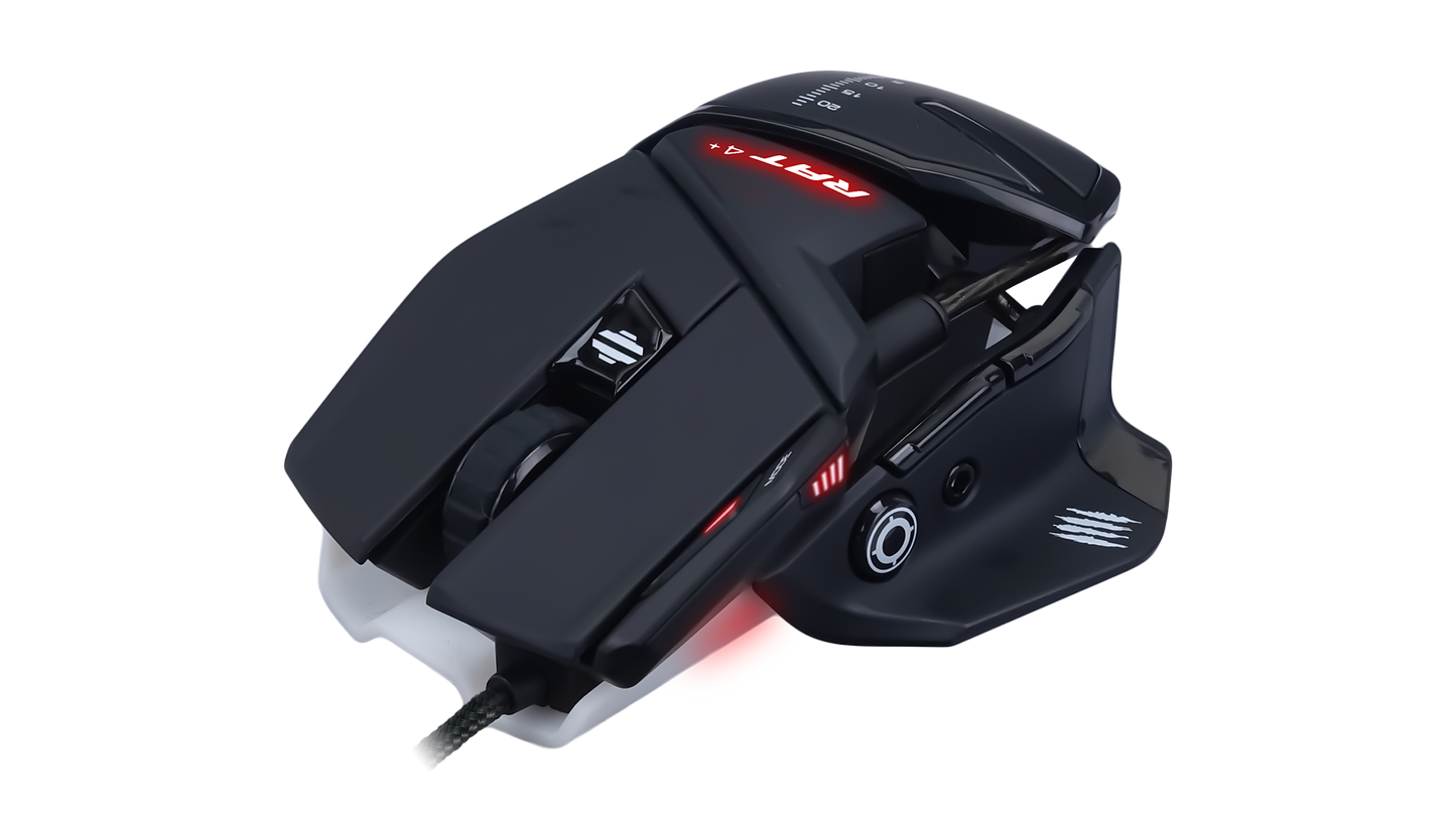 【訳あり】R.A.T. 4+ 有線ゲーミングマウス 黒【送料無料】