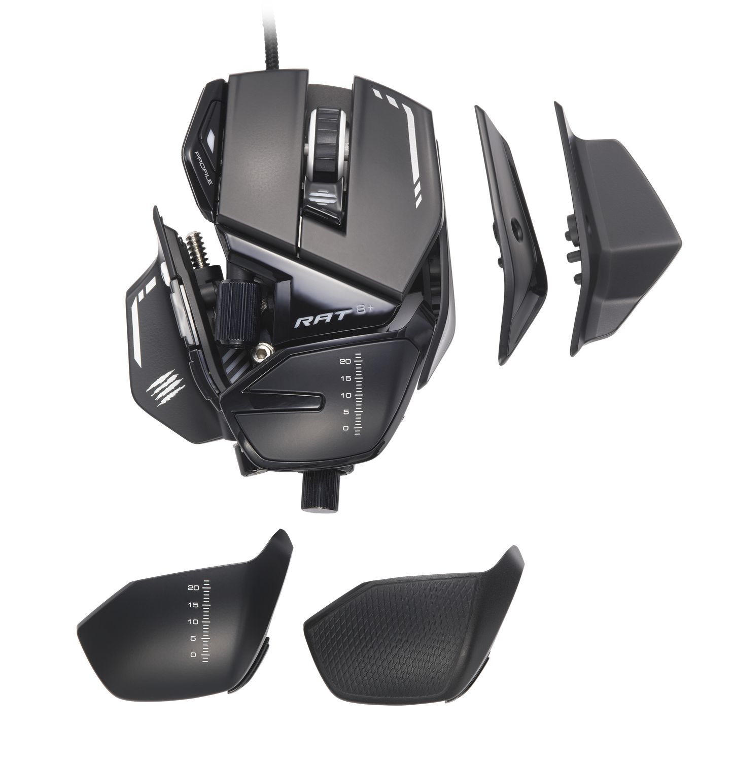 【訳あり】R.A.T. 8+ 有線ゲーミングマウス 黒【送料無料】