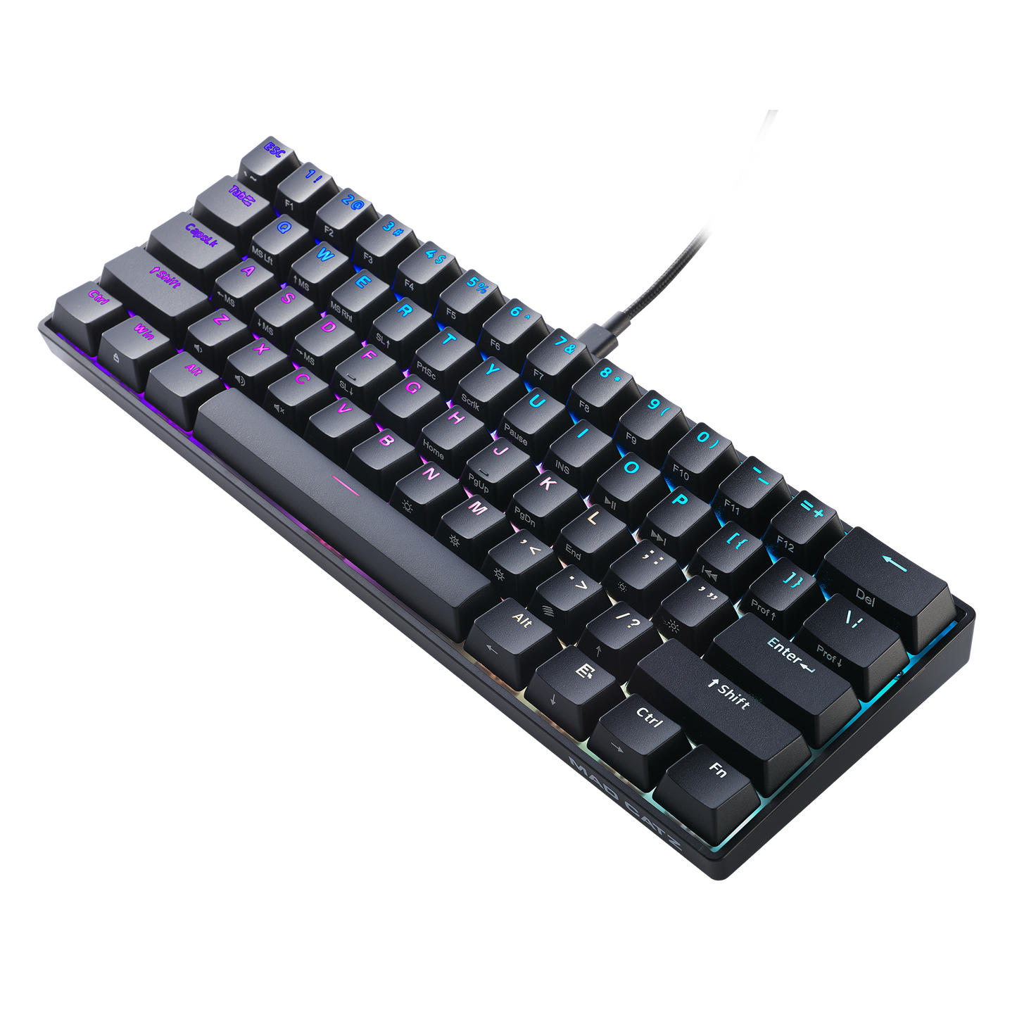 【在庫限り】S.T.R.I.K.E. 6 60%メカニカル USBキーボード【送料無料】