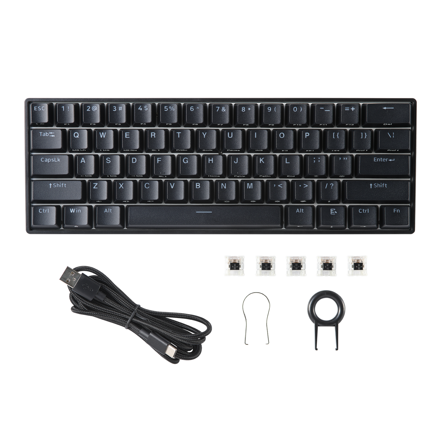 【在庫限り】S.T.R.I.K.E. 6 60%メカニカル USBキーボード【送料無料】