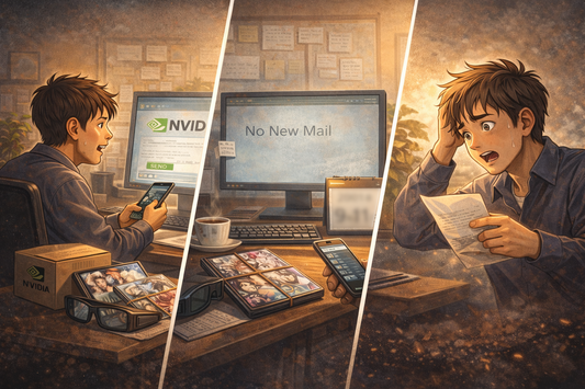 3Dエ〇ゲーをNVIDIAに送ったら、返事が途絶えた話