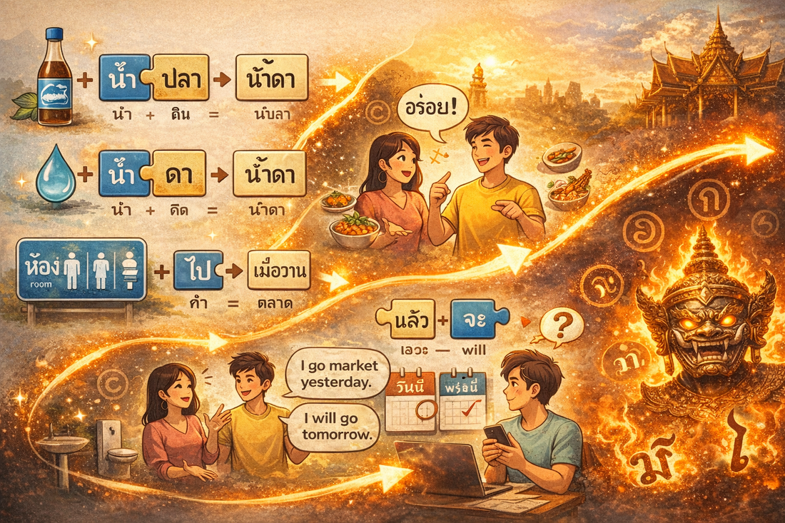 「タイ語」はマイペンライ精神で習得