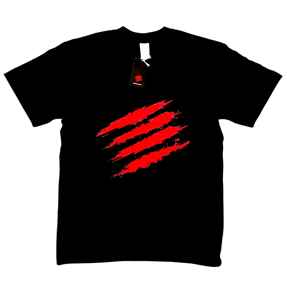Mad Catz公式 スクラッチ Tシャツ 黒【送料無料】 正方形商品画像