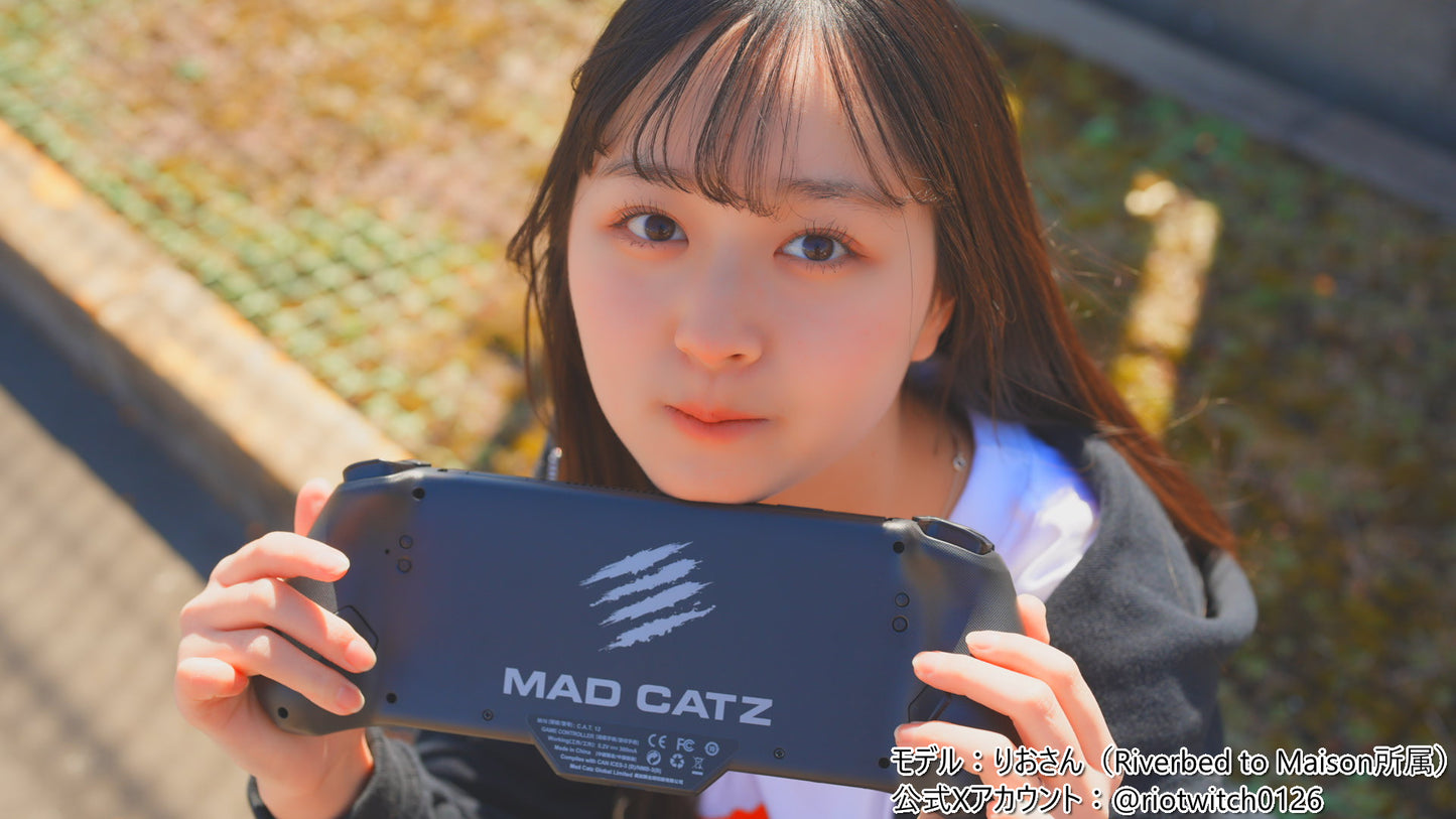 Mad Catz公式 スクラッチ Tシャツ 白【送料無料】