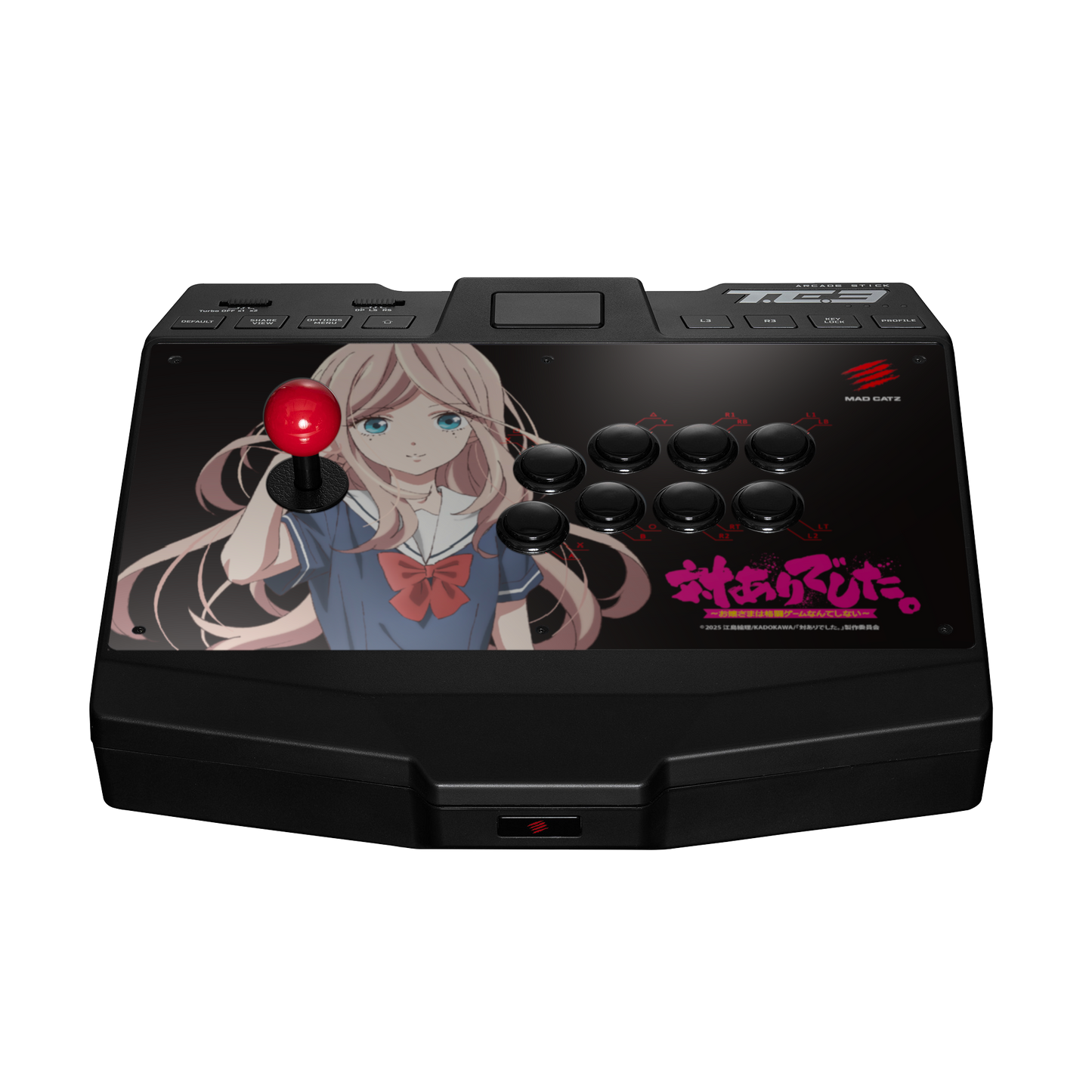 【対ありでした。コラボ】T.E.3 アーケードコントローラー 『美緒』特別モデル【送料無料】